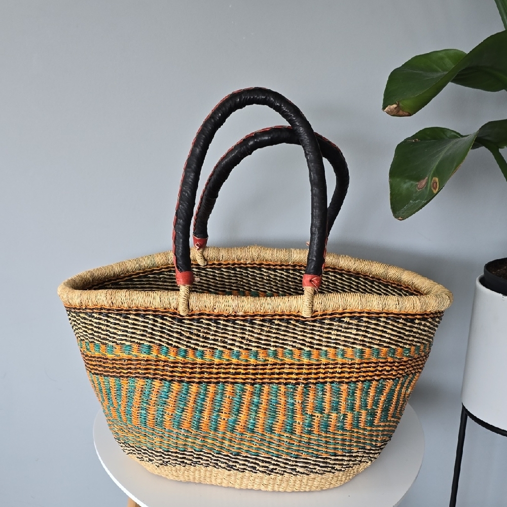 Large Handwoven Storage Basket